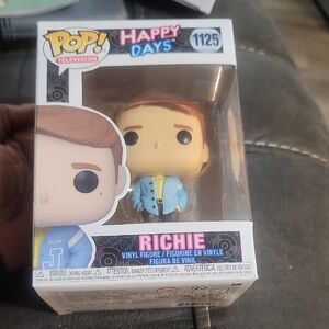 Pop Richie Vinyl Figure in Blue and Yellow